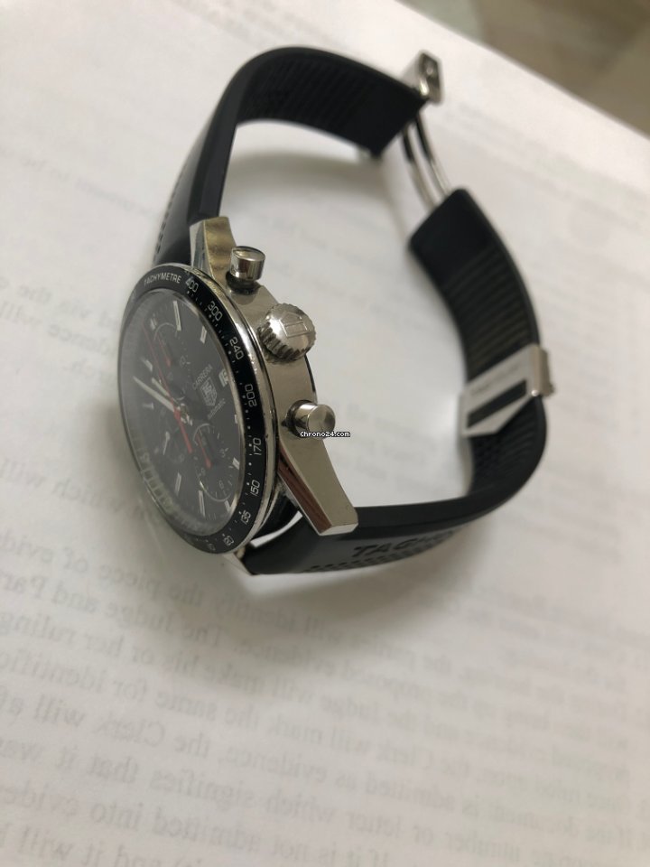IMG_9081 TAG Heuer Carrera Calibre 16 Mens watch Unisex Automatic Steel CV2014 Replica 6