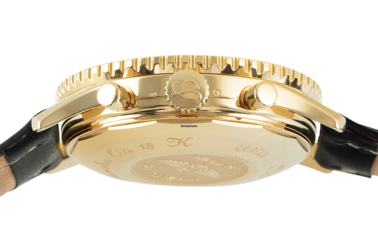 Breitling Old Navitimer Mens watch Unisex Automatic Yellow gold K13022 Replica 6