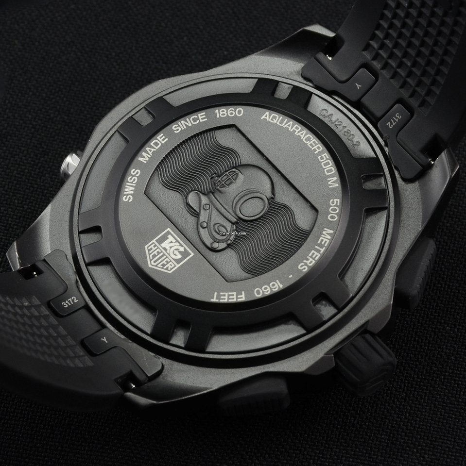 IMG_9081 TAG Heuer Aquaracer 500M Mens watch Unisex Automatic Steel CAJ2180-2 Replica 6