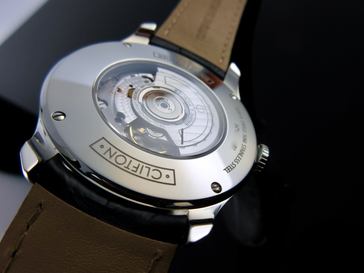 IMG_9081 Baume & Mercier Clifton Mens watch Unisex Automatic Steel MOA10316 Replica 6
