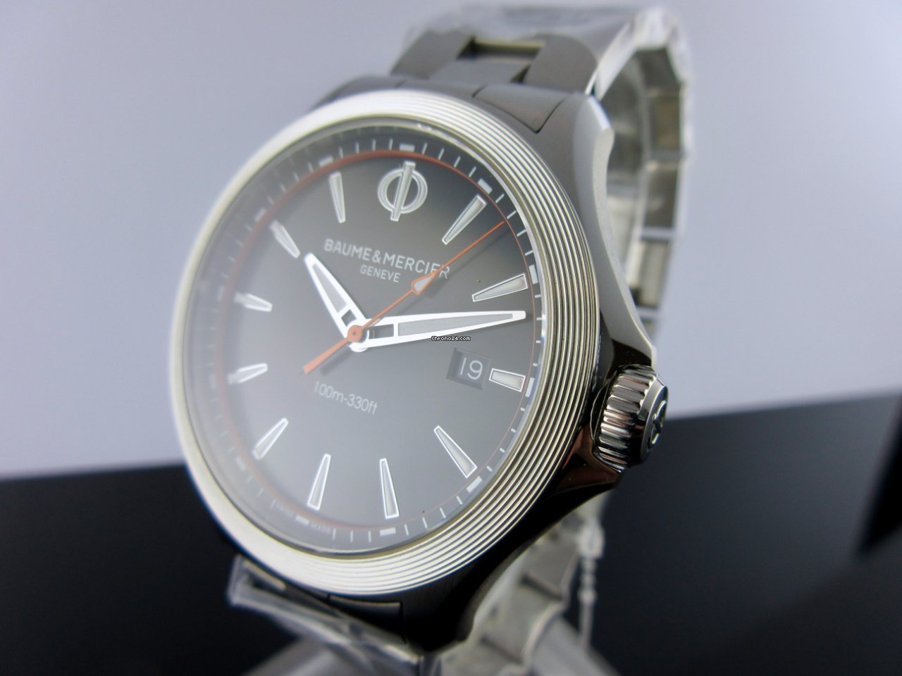 IMG_9081 Baume & Mercier Clifton Mens watch Unisex Quartz Steel MOA10412 Replica 6