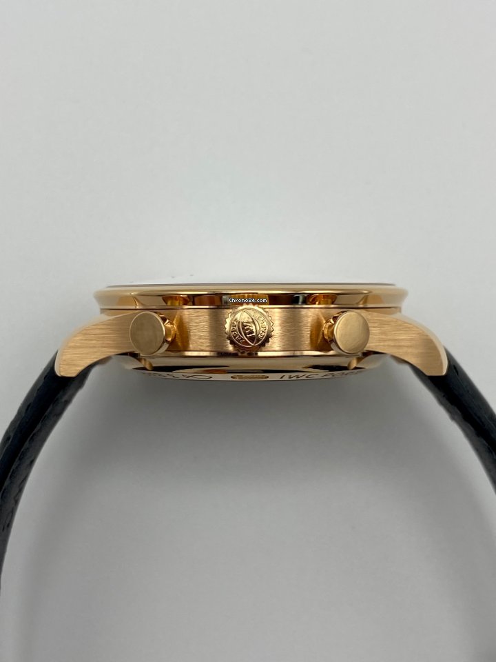 IMG_9081 IWC Portuguese Chronograph Automatic Red gold IW371603 Replica 6