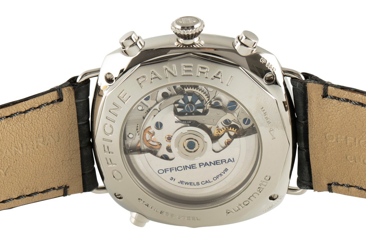 IMG_9081 Panerai Radiomir Rattrapante Mens watch Unisex Automatic Steel PAM00214 Replica 6