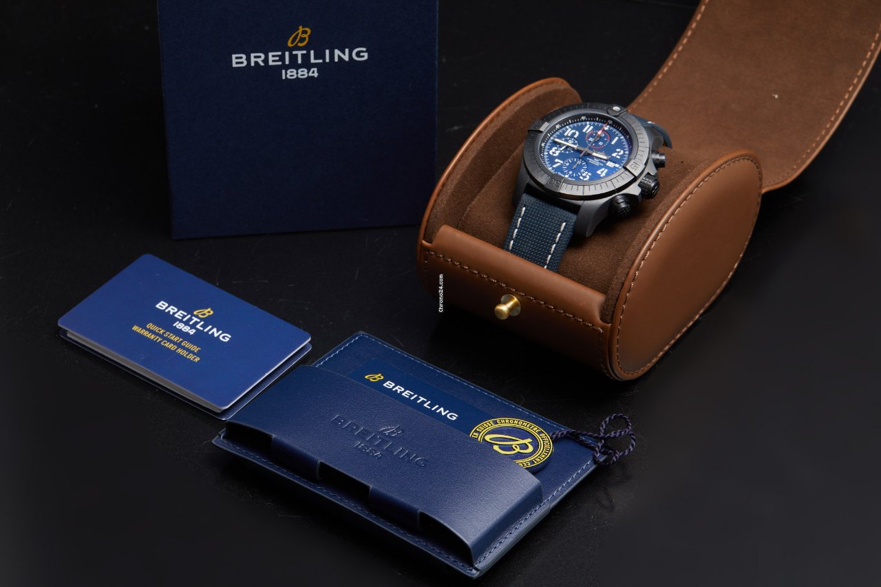 IMG_9081 Breitling Super Avenger Mens watch Unisex Automatic Titanium V13375101C1X2 Replica 6
