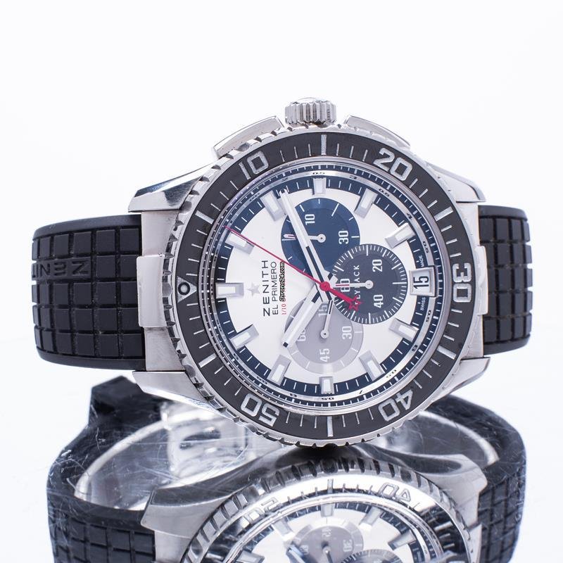 Zenith El Primero Stratos Flyback Mens watch Unisex Automatic Steel 03.2062.4057 69.r515 Replica 6