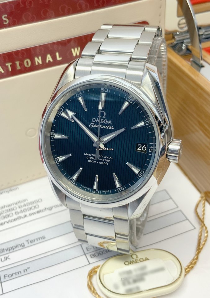 Omega Seamaster Aqua Terra Mens watch Unisex Automatic Steel 231.10.39.21.03.002 Replica 6