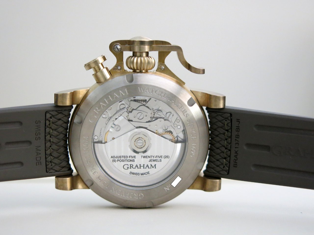 Graham Chronofighter Mens watch Unisex Automatic Bronze 2CVAK.G02A Replica 6