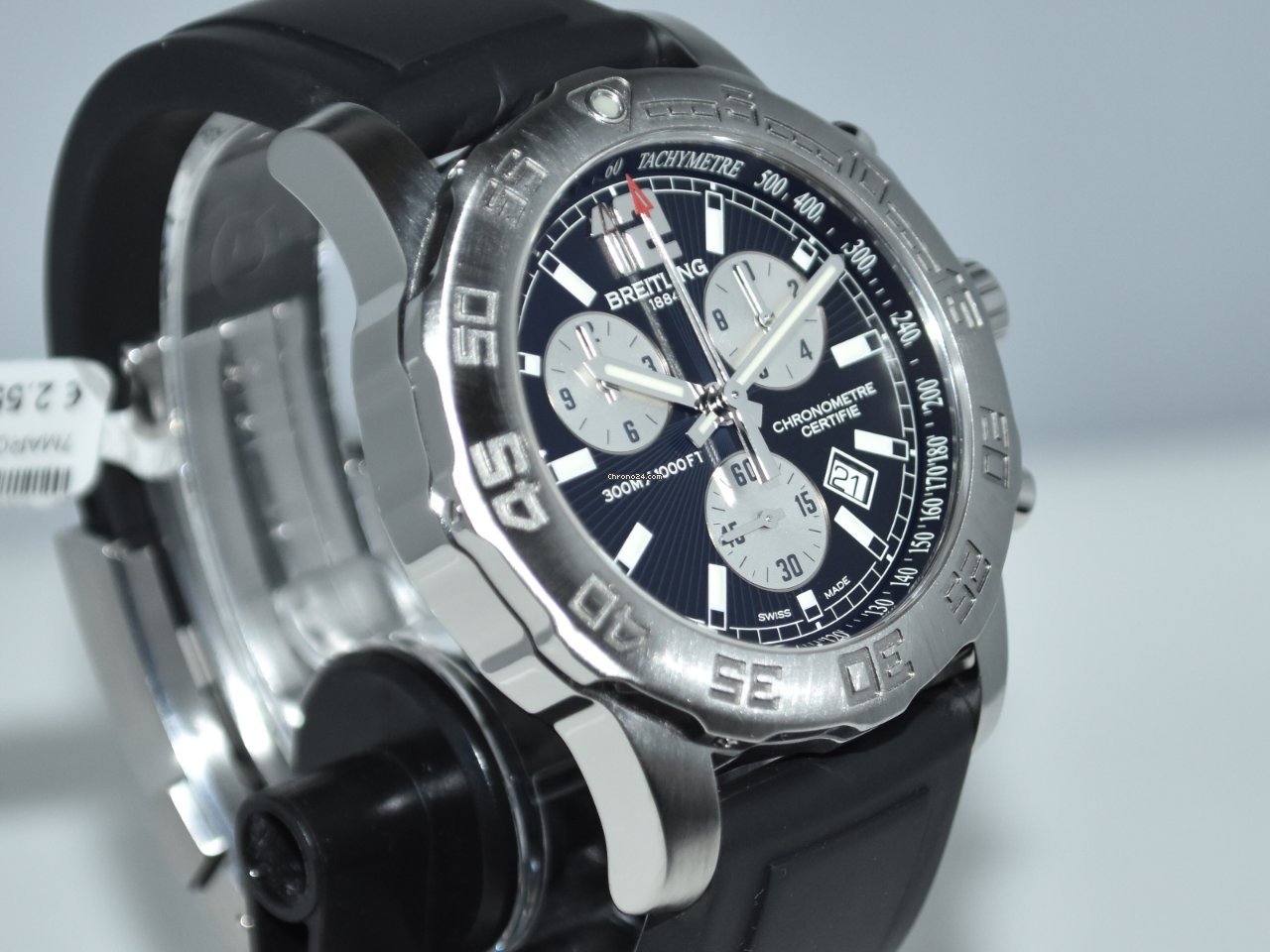 IMG_9081 Breitling Colt Chronograph II Mens watch Unisex Quartz Steel A7338710 BB49 Replica 6