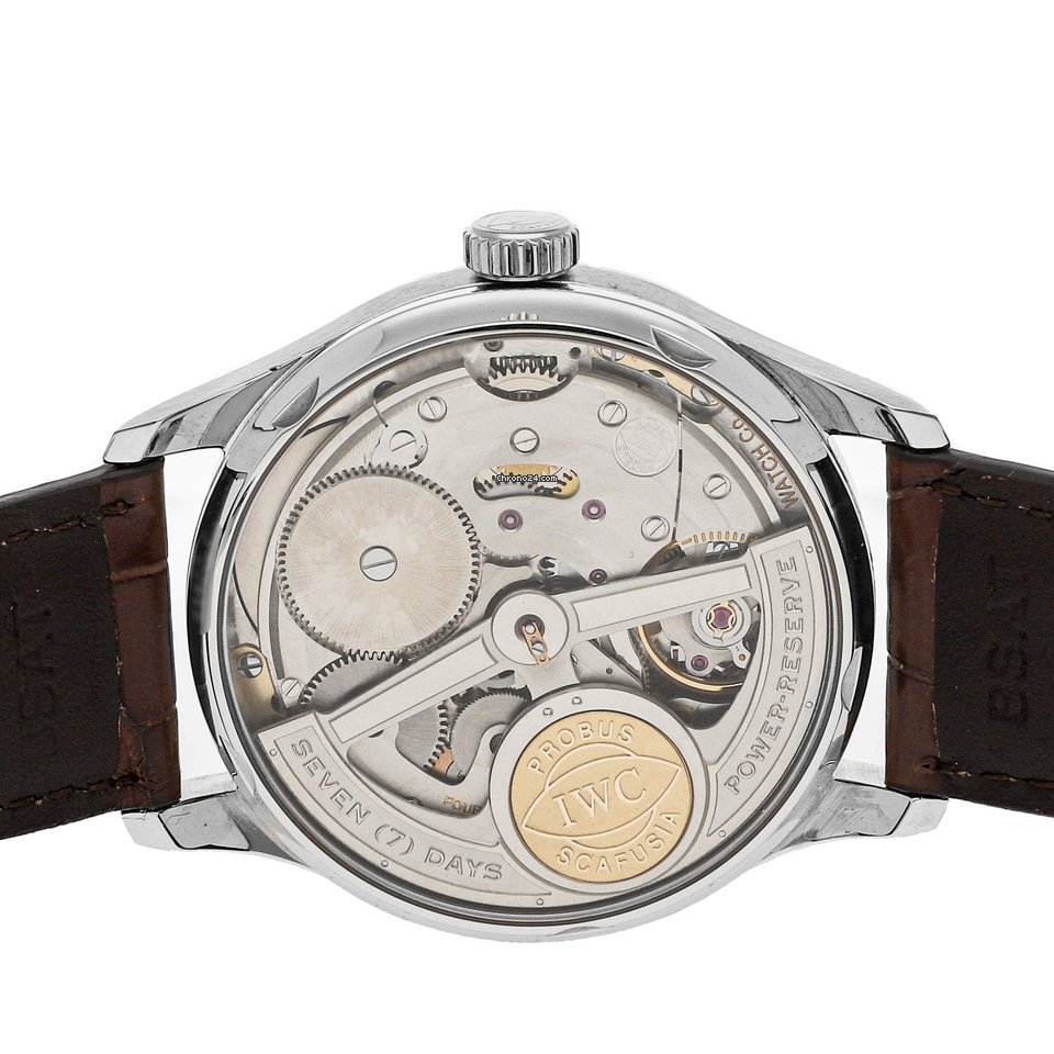 IMG_9081 IWC Portuguese Automatic Mens watch Unisex Automatic Platinum IW5001-04 Replica 6