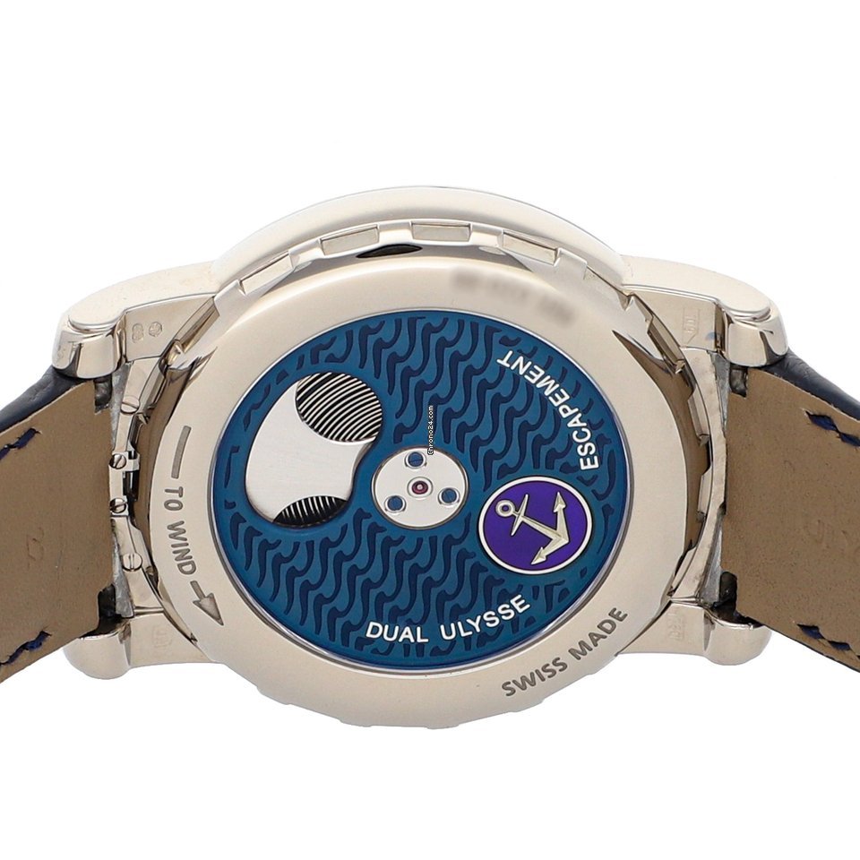 IMG_9081 Ulysse Nardin Freak Mens watch Unisex Manual winding White gold 020-88 Replica 6