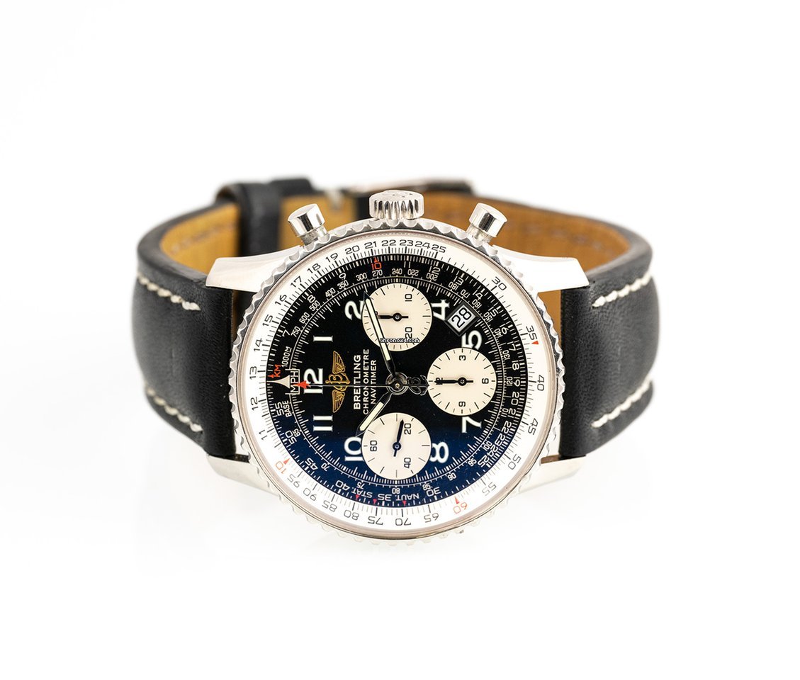 IMG_9081 Breitling Navitimer Mens watch Unisex Automatic Steel A23322-161 Replica 6