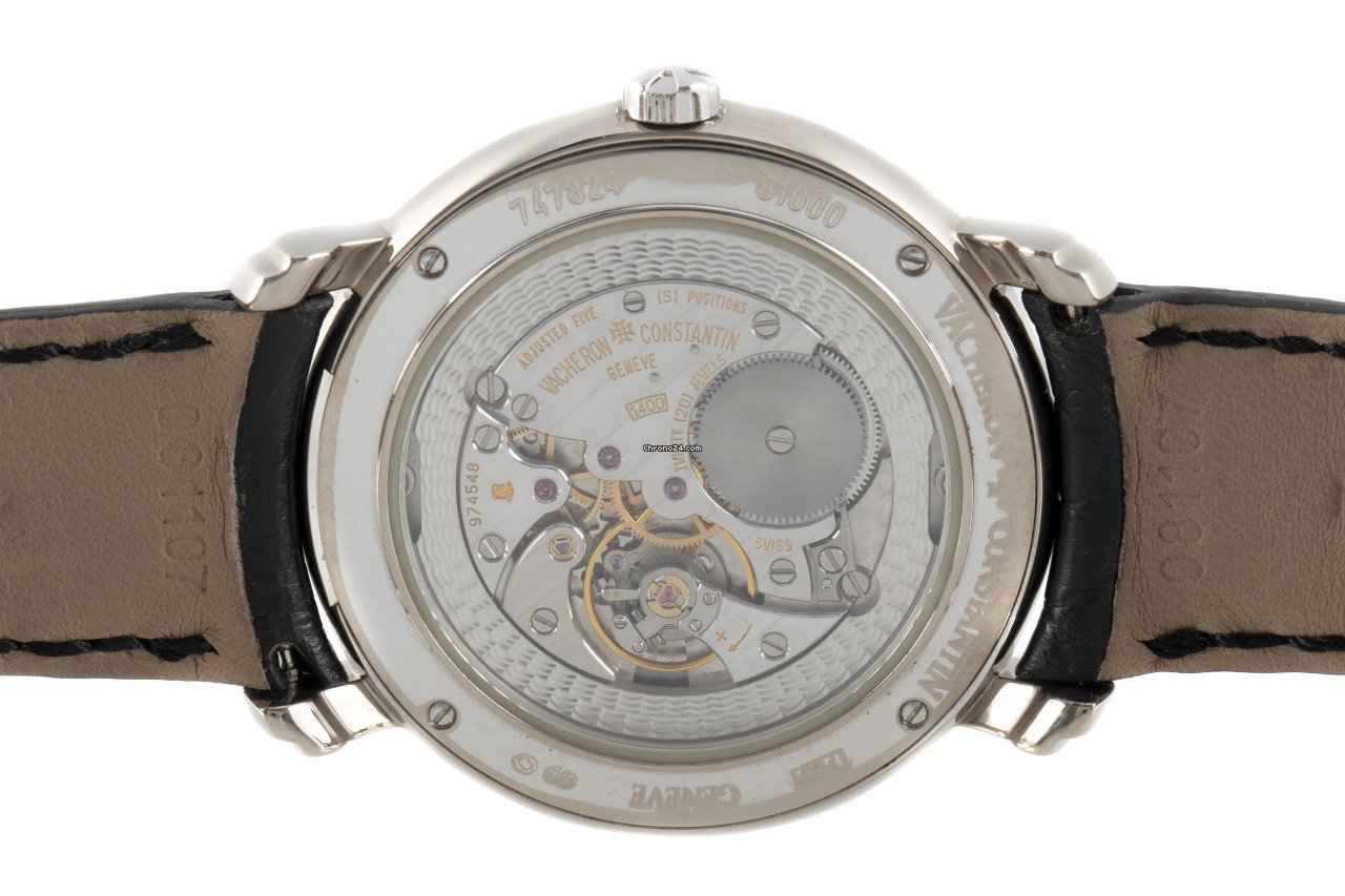IMG_9081 Vacheron Constantin Malte Mens watch Unisex Manual winding White gold 81000 Replica 6