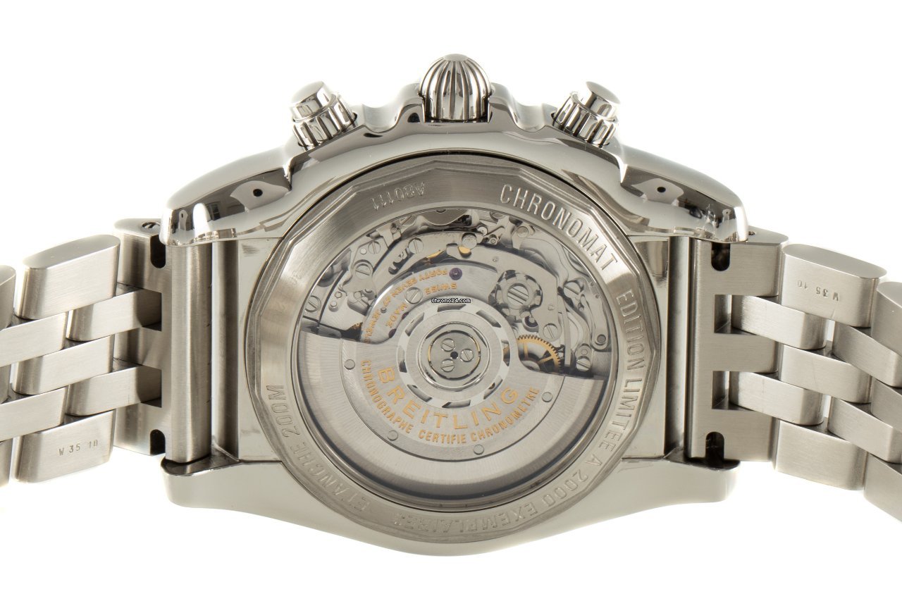 IMG_9081 Breitling Chronomat 44 Mens watch Unisex Automatic Steel AB0111 Replica 6
