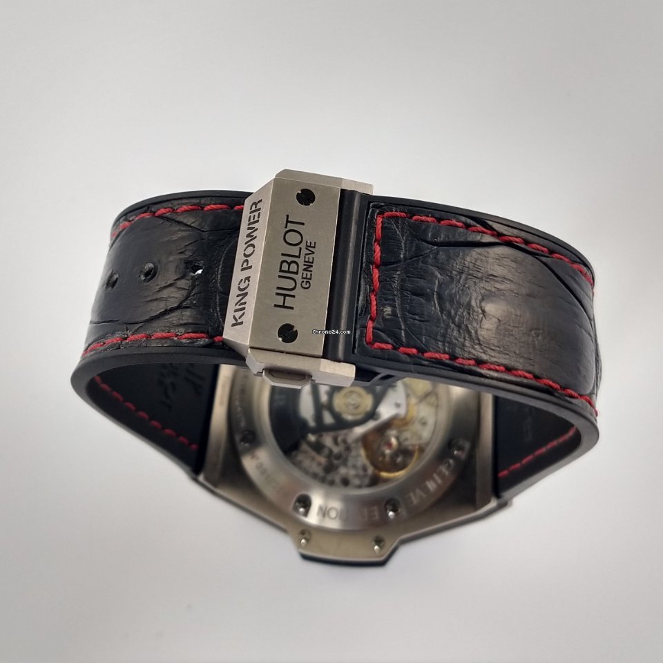 IMG_9081 Hublot King Power Mens watch Unisex Automatic Titanium 703.NQ.8512.HR.FTX12 Replica 6