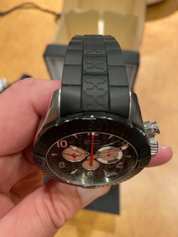 IMG_9081 Zenith Defy El Primero Mens watch Unisex Automatic Steel 03-0531-4000-21-R672 Replica 6