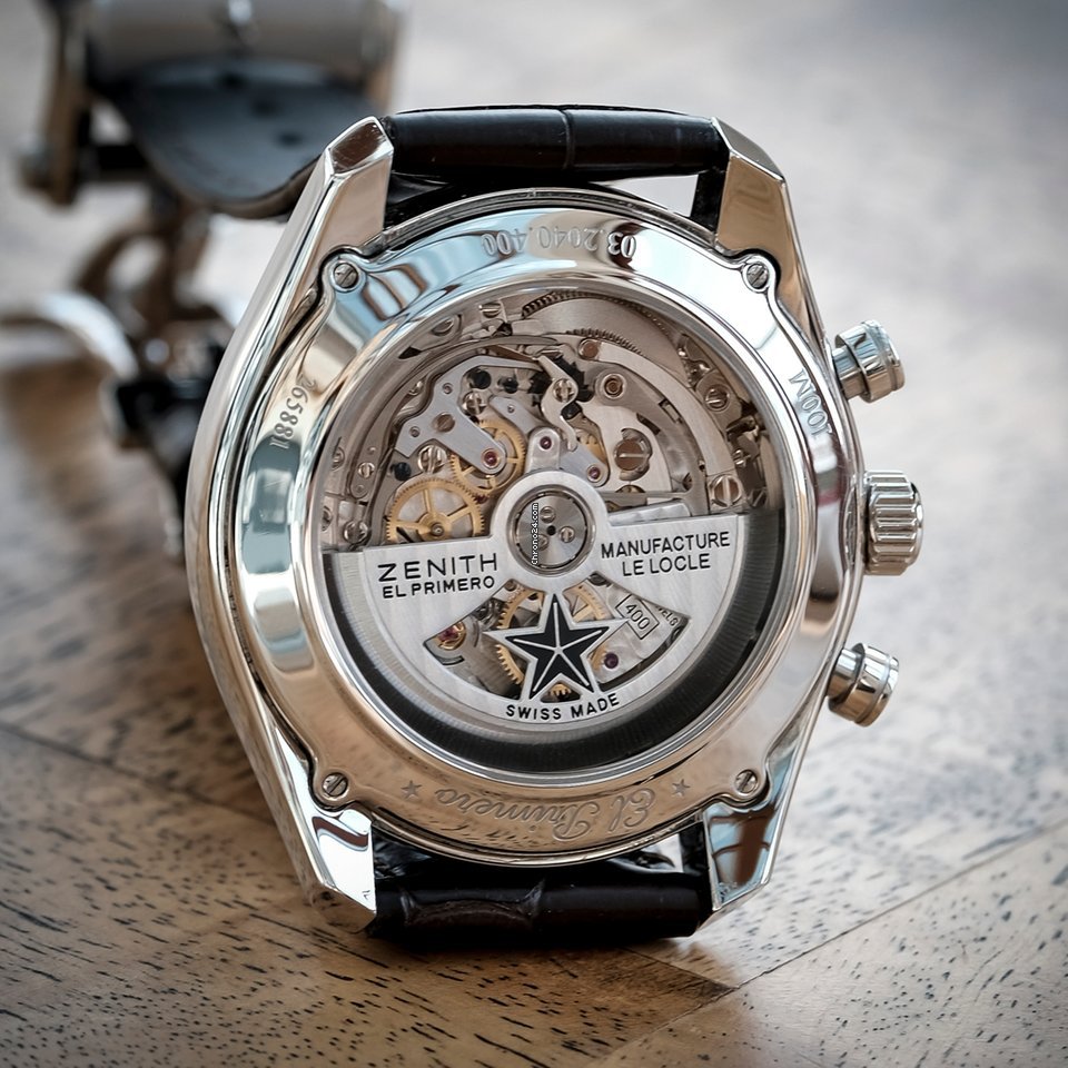 IMG_9081 Zenith El Primero 36000 VpH Mens watch Unisex Automatic Steel 03.2040.400 69.C494 Replica 6