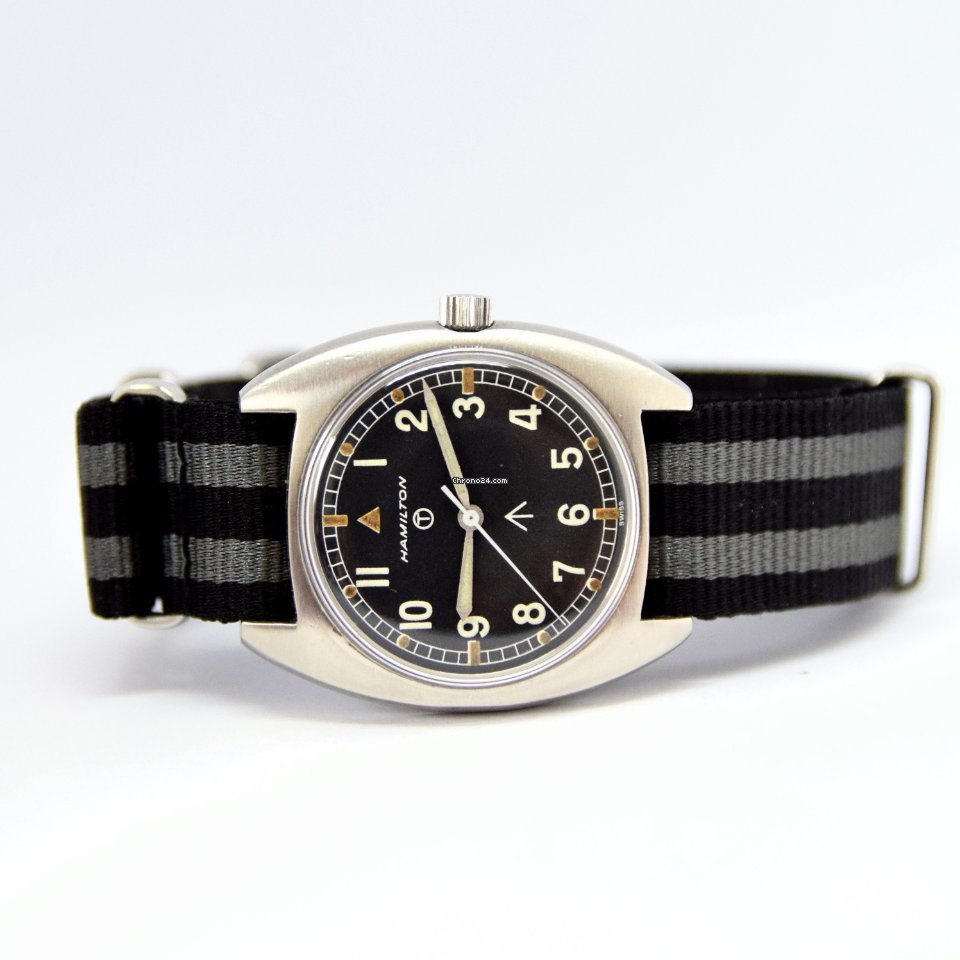 Hamilton Mens watch Unisex Manual winding Steel W10 Replica 6