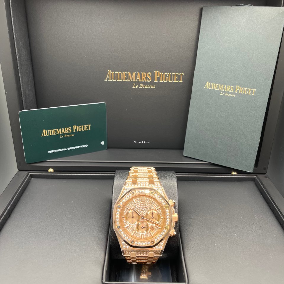 Audemars Piguet Royal Oak Chronograph Mens watch Unisex Automatic 26333OR.ZZ.1220OR.01 Replica 6
