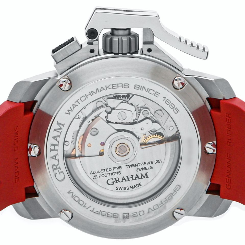 Graham Chronofighter Oversize Mens watch Unisex Automatic Steel 2CCAS.R01A Replica 6