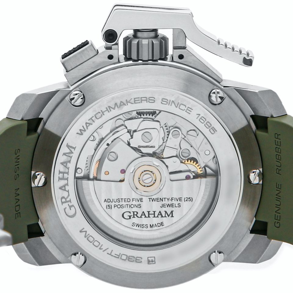 IMG_9081 Graham Chronofighter Oversize Mens watch Unisex Automatic Steel 2CCAS.G03A Replica 6