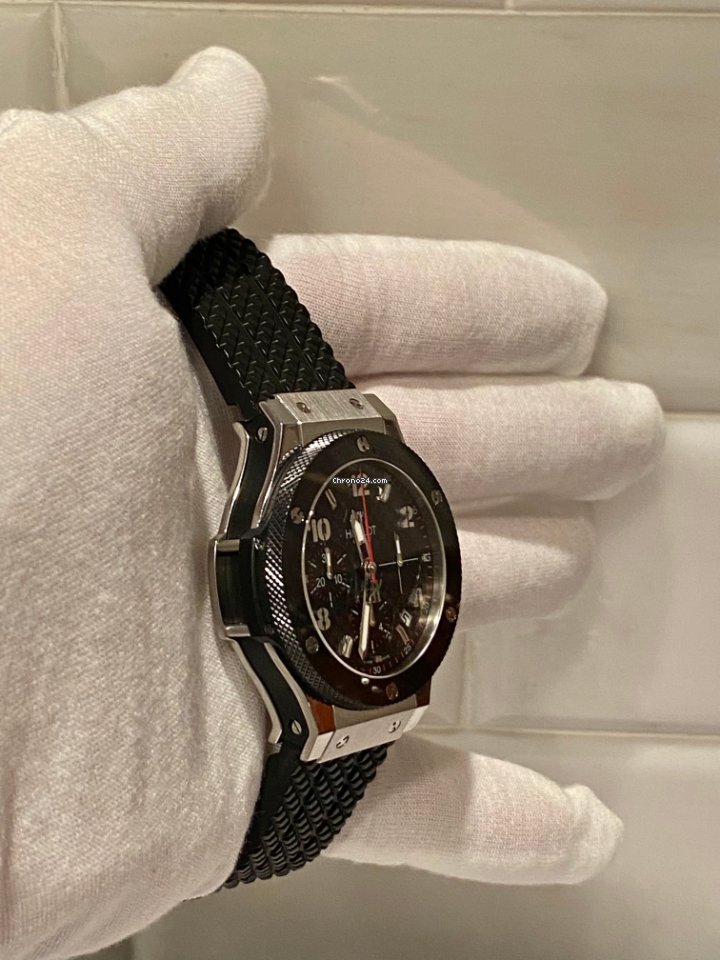 IMG_9081 Hublot Big Bang 41 mm Mens watch Unisex Automatic Steel 341.SB.131.RX Replica 6