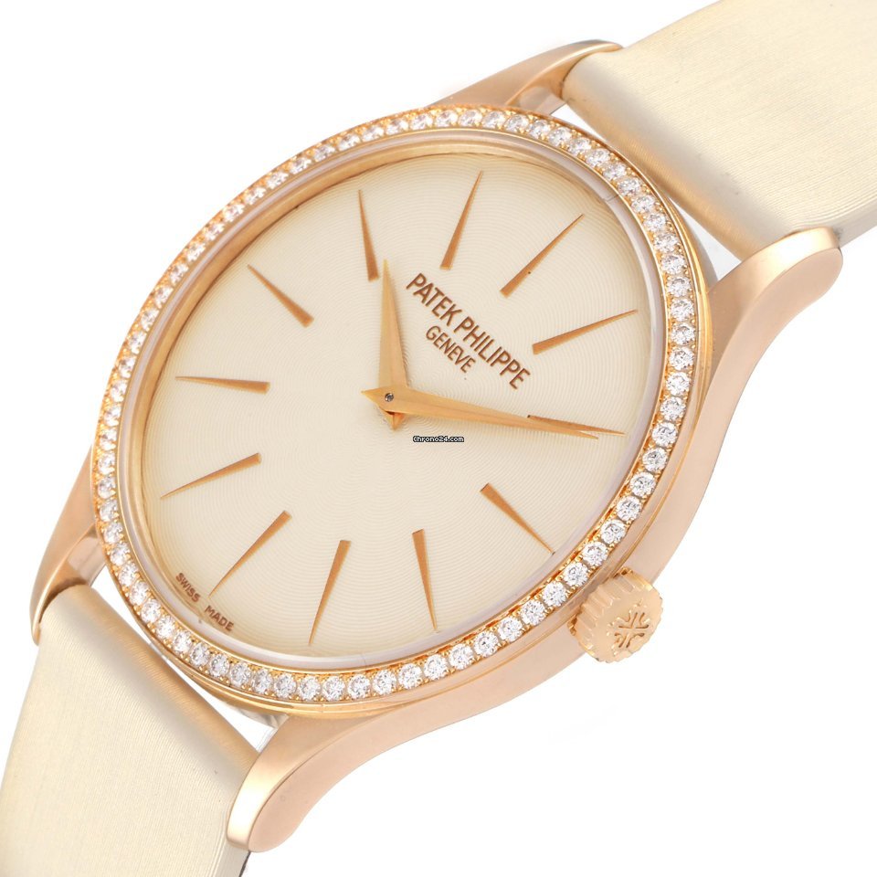 IMG_9081 Patek Philippe Calatrava Womens watch Manual winding Rose gold 4897R-010 Replica 6