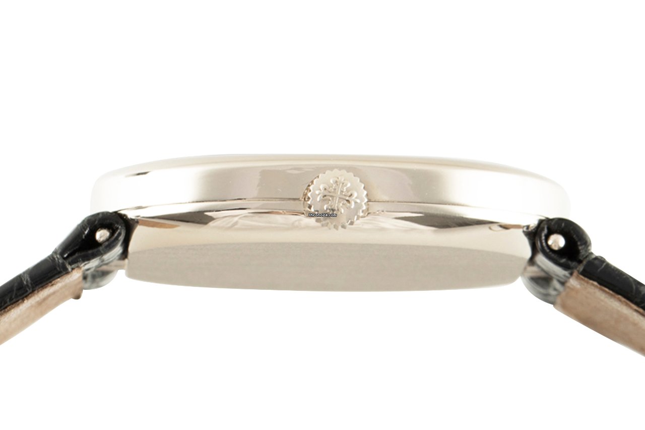 IMG_9081 Patek Philippe Golden Ellipse Mens watch Unisex Manual winding White gold 3978 Replica 6