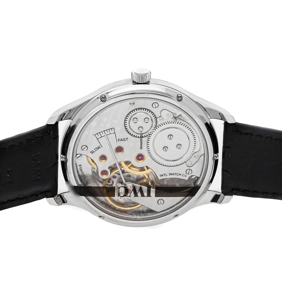 IMG_9081 IWC Portuguese Hand-Wound Mens watch Unisex Manual winding Steel IW5454-04 Replica 6