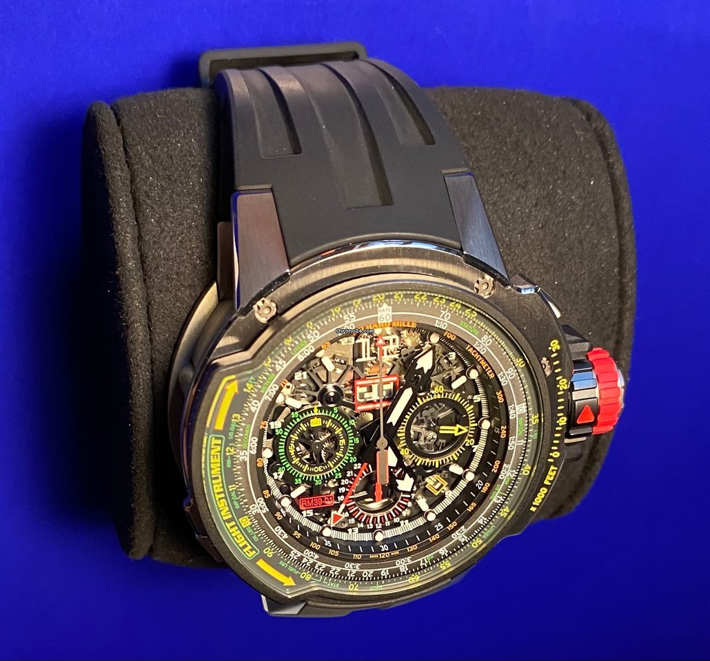 Richard Mille Mens watch Unisex RM 039 Replica 6
