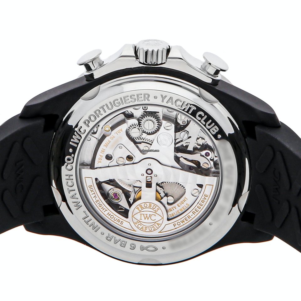 IMG_9081 IWC Portuguese Yacht Club Chronograph Mens watch Unisex Automatic Steel IW3902-08 Replica 6