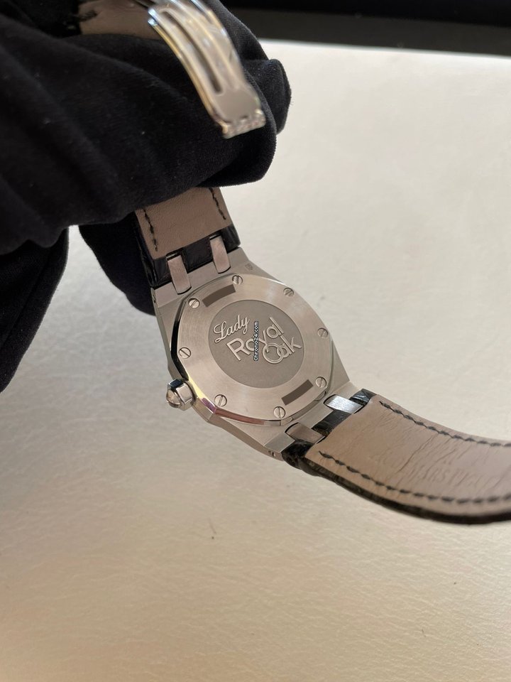 IMG_9081 Audemars Piguet Royal Oak Lady Mens watch Unisex Quartz Steel 67601ST.ZZ.D002CR.01 Replica 6