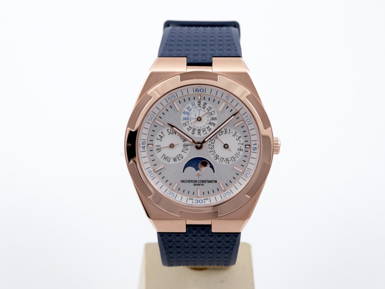 IMG_9081 Vacheron Constantin Overseas Mens watch Unisex Automatic Rose gold 4300V 000R-B064 Replica 6