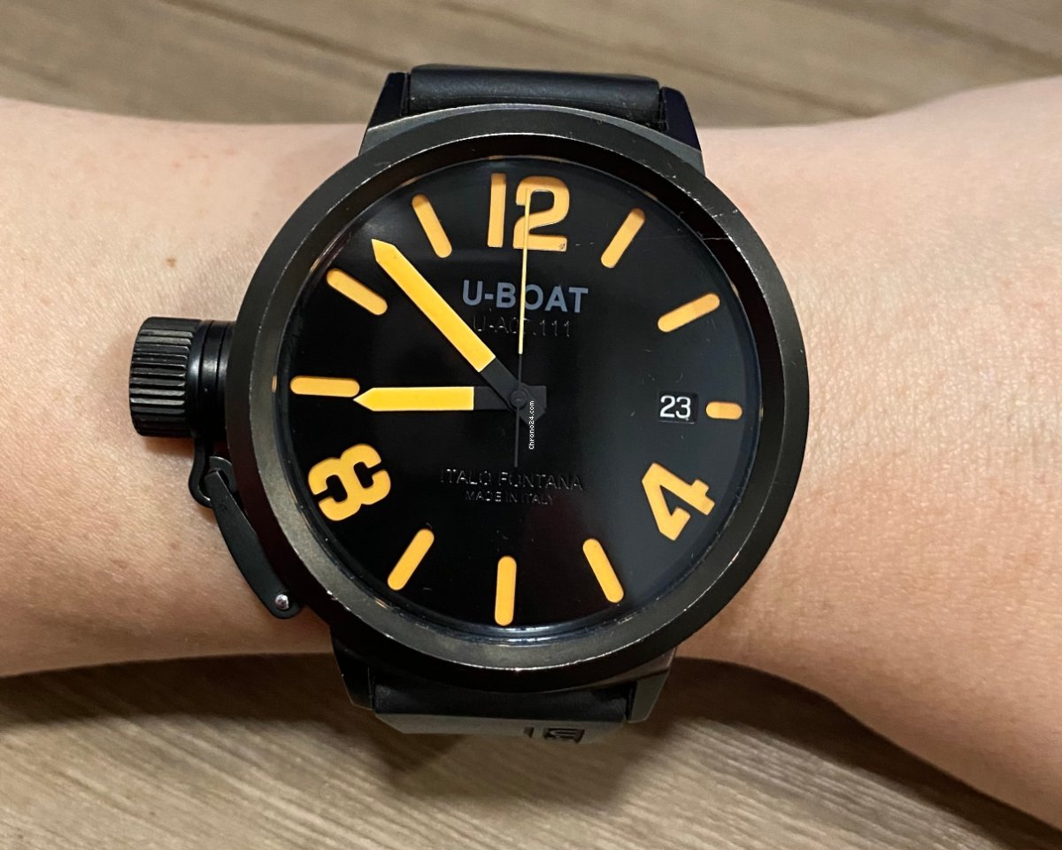 IMG_9081 U-Boat Flightdeck Mens watch Unisex Automatic Steel A07111 Replica 6