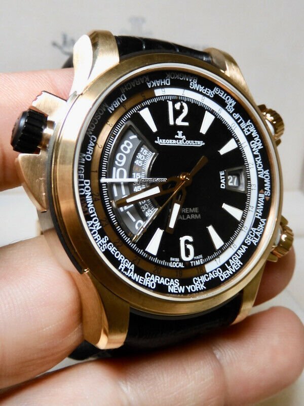 Jaeger-LeCoultre Master Compressor Extreme W-Alarm Automatic Rose gold Q177244V Replica 6
