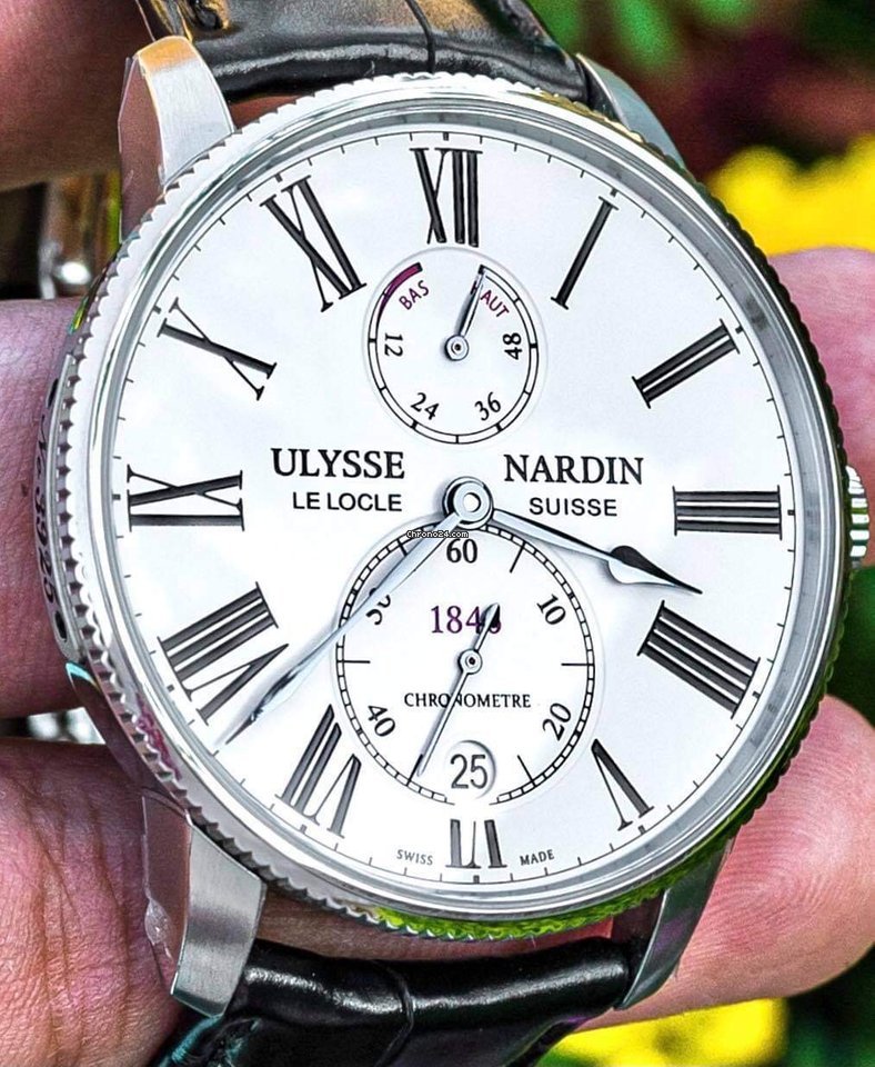 IMG_9081 Ulysse Nardin Marine Torpilleur Mens watch Unisex Automatic Steel 1183-310 40 Replica 6