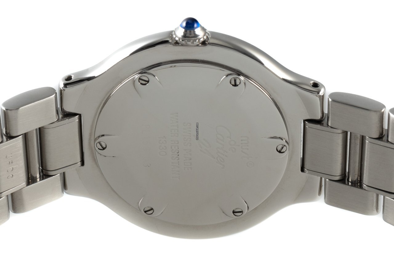 Cartier 21 Must de Cartier Womens watch Quartz Steel 1330 Replica 6