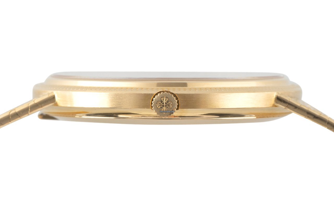 Patek Philippe Calatrava Mens watch Unisex Quartz Yellow gold 3744 1 Replica 6