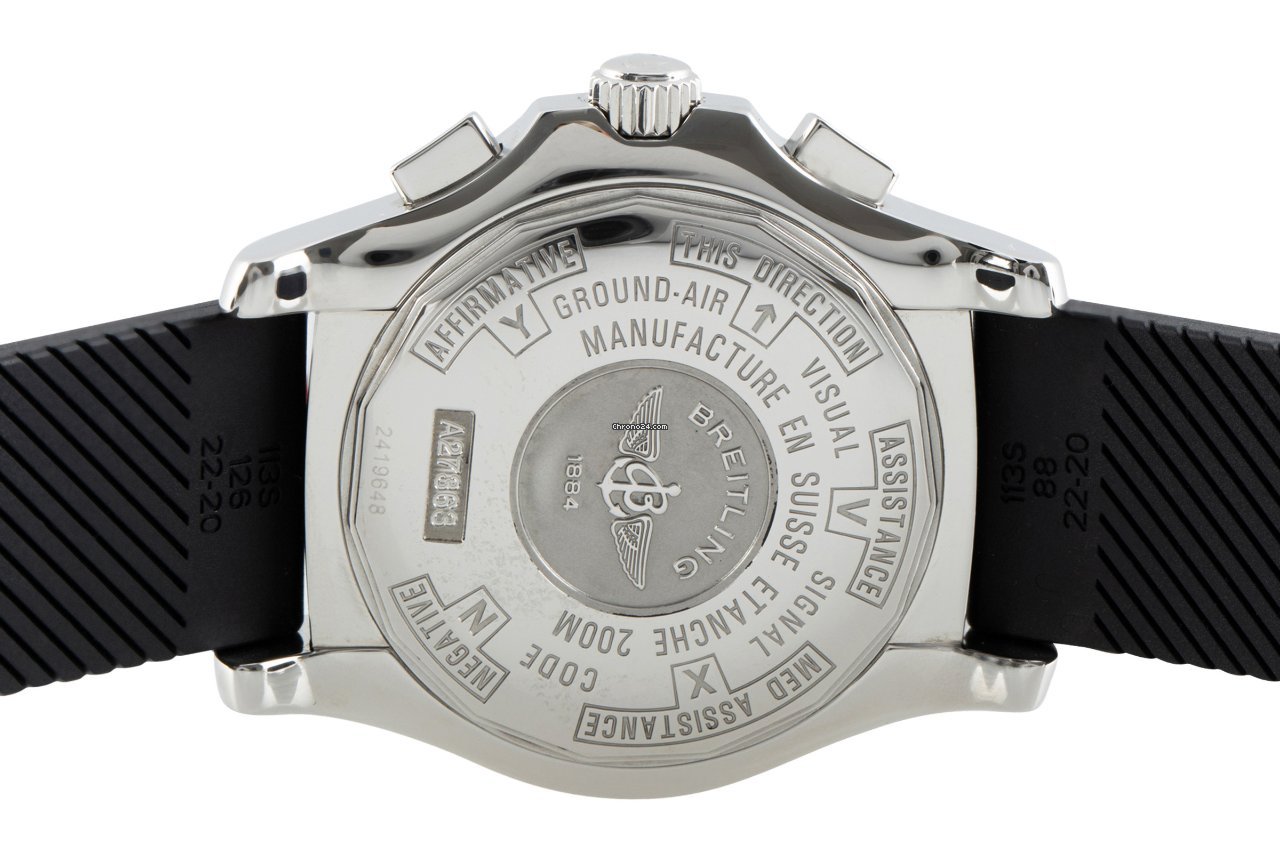 IMG_9081 Breitling Skyracer Mens watch Unisex Automatic Steel A27363 Replica 6