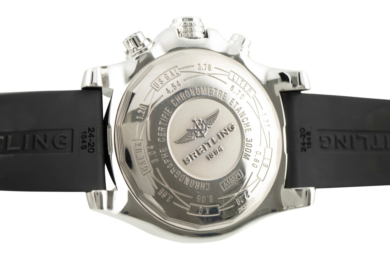 Breitling Super Avenger II Mens watch Unisex Automatic Steel A1337111 BC29 Replica 6