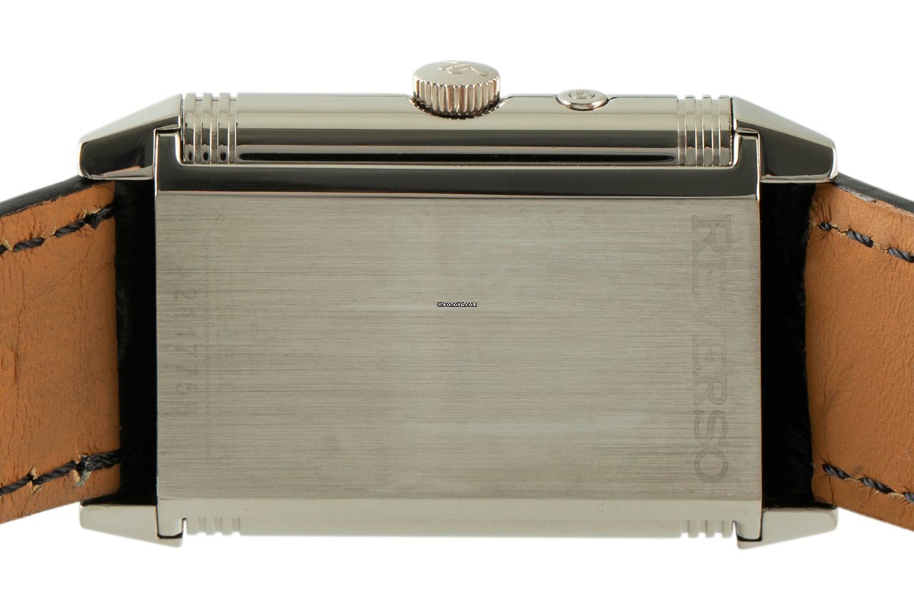 IMG_9081 Jaeger-LeCoultre Reverso Duoface Mens watch Unisex Manual winding White gold 270.3.54 Replica 6