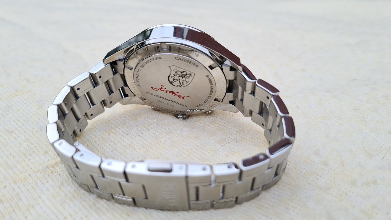 TAG Heuer Carrera Calibre 17 Mens watch Unisex Automatic Steel CV2119.BA0722 Replica 6