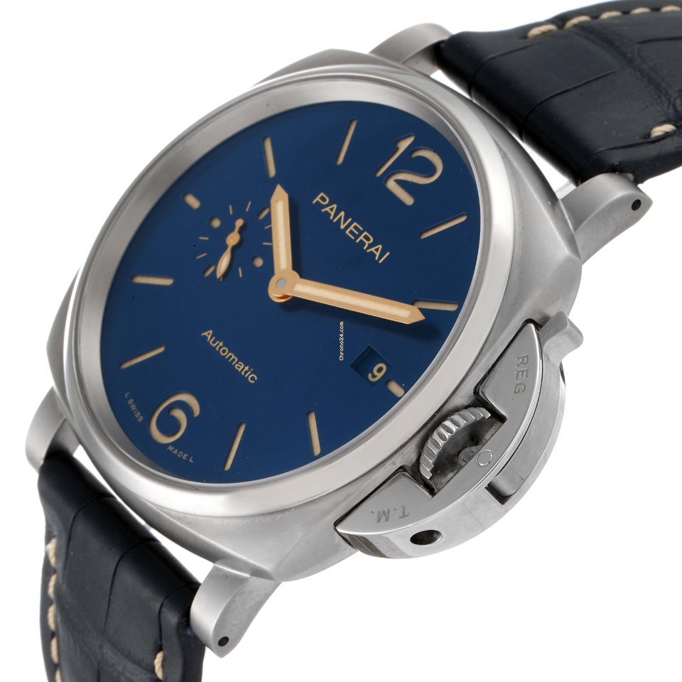 Panerai Luminor Due Mens watch Unisex Automatic Titanium PAM00927 Replica 6