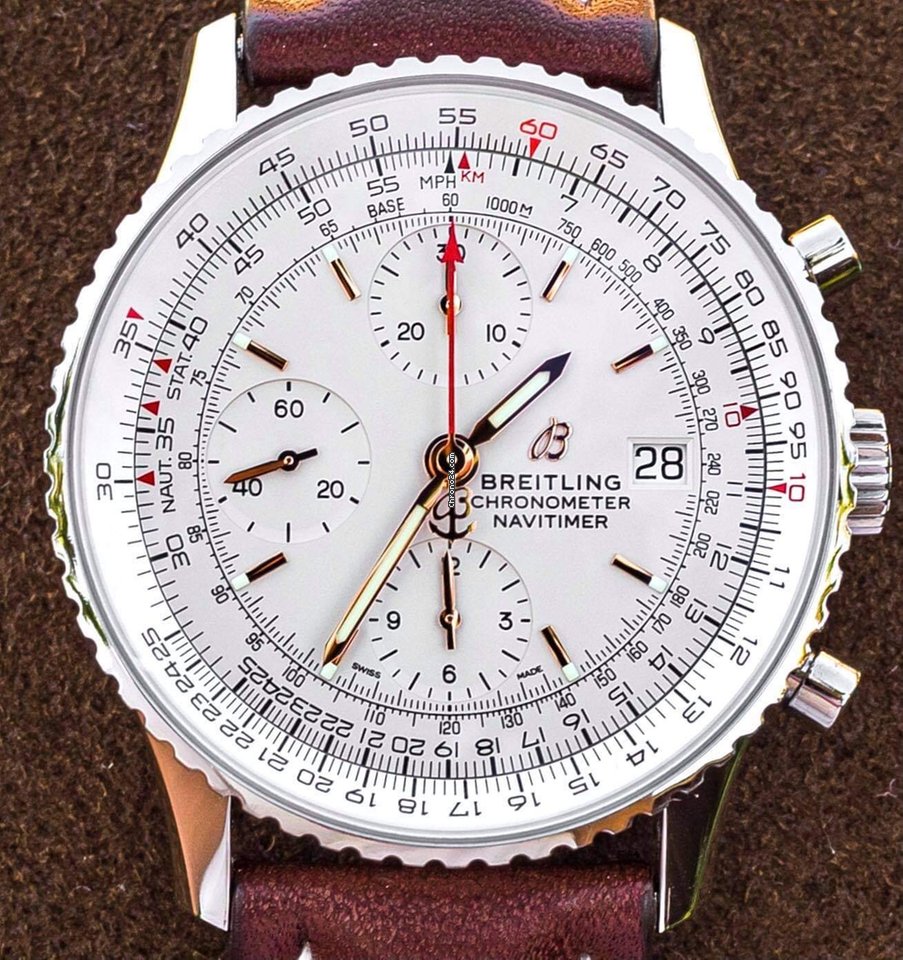 IMG_9081 Breitling Navitimer Heritage Mens watch Unisex Automatic Steel A13324121G1X1 Replica 6