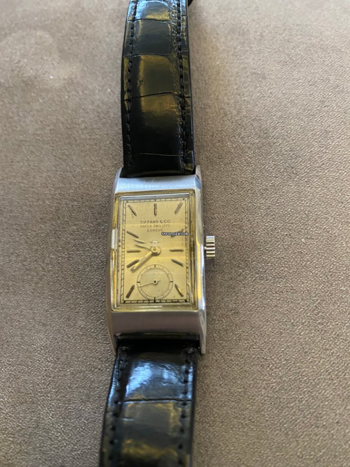 IMG_9081 Patek Philippe Vintage Mens watch Unisex Manual winding Platinum 425P Replica 6