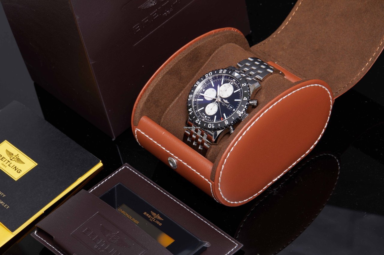 IMG_9081 Breitling Chronoliner Mens watch Unisex Automatic Steel Y2431012.BE10.152A Replica 6