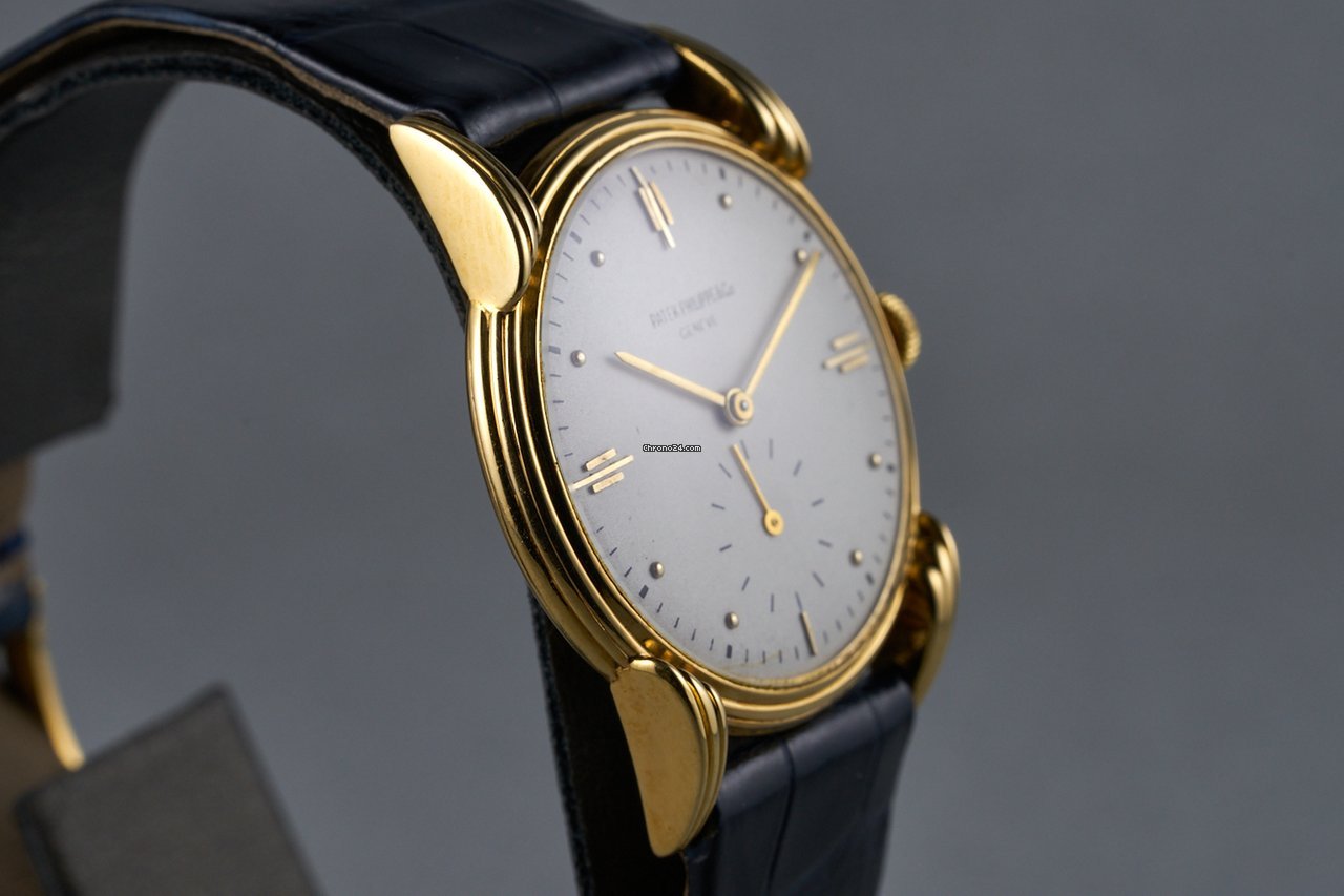 IMG_9081 Patek Philippe Calatrava Mens watch Unisex Manual winding Yellow gold 2407 Replica 6