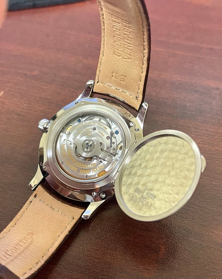 IMG_9081 Jaeger-LeCoultre Master Control Mens watch Unisex Automatic White gold 140.3.80 Replica 6
