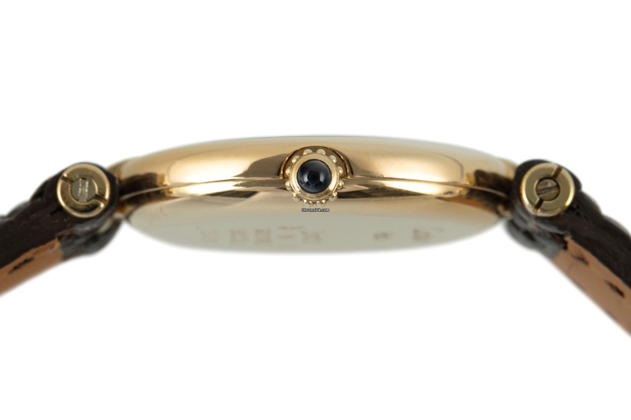 IMG_9081 Cartier Womens watch Quartz Yellow gold 881002 Replica 6