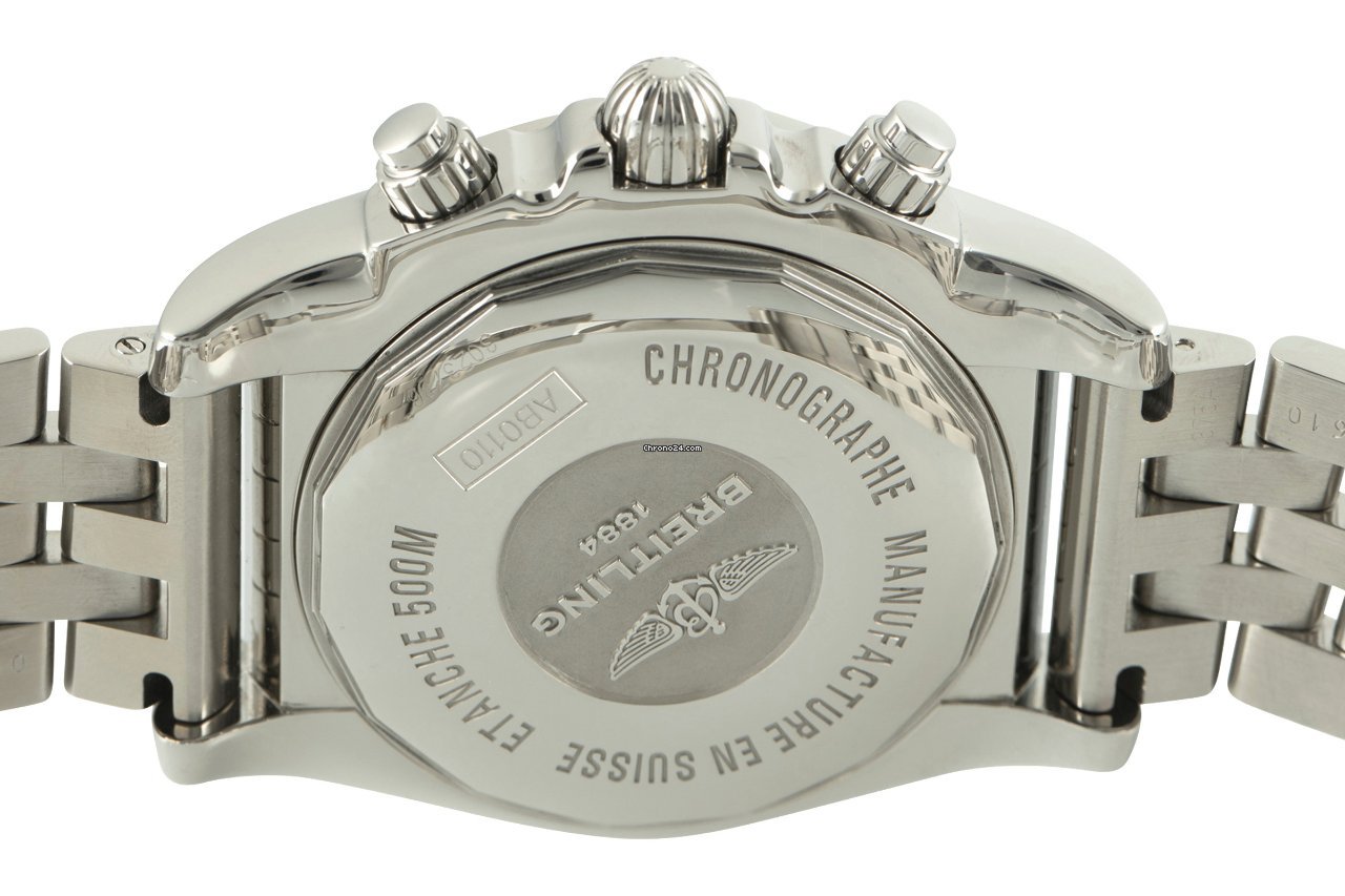 IMG_9081 Breitling Chronomat 44 Mens watch Unisex Automatic Steel AB0110 Replica 6