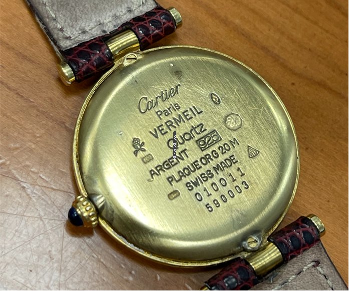 IMG_9081 Cartier Trinity Womens watch Quartz Silver 1861 Replica 6